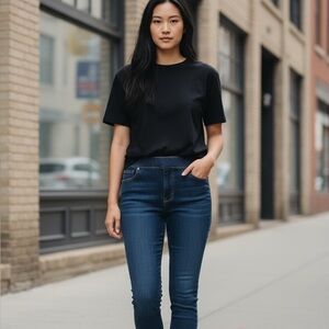 Lee Denim Legging NWOT Midrise 'Dream' Jegging Skinny Pull-On Jeans 14